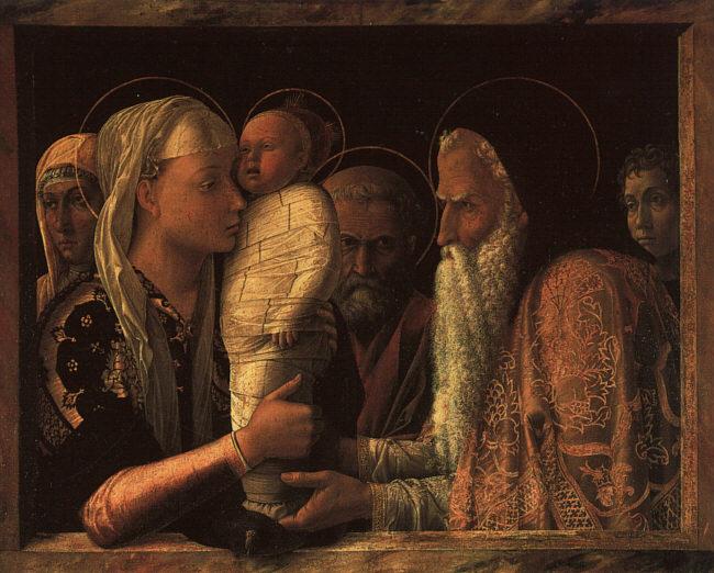 Andrea Mantegna Presentation at the Temple oil painting image